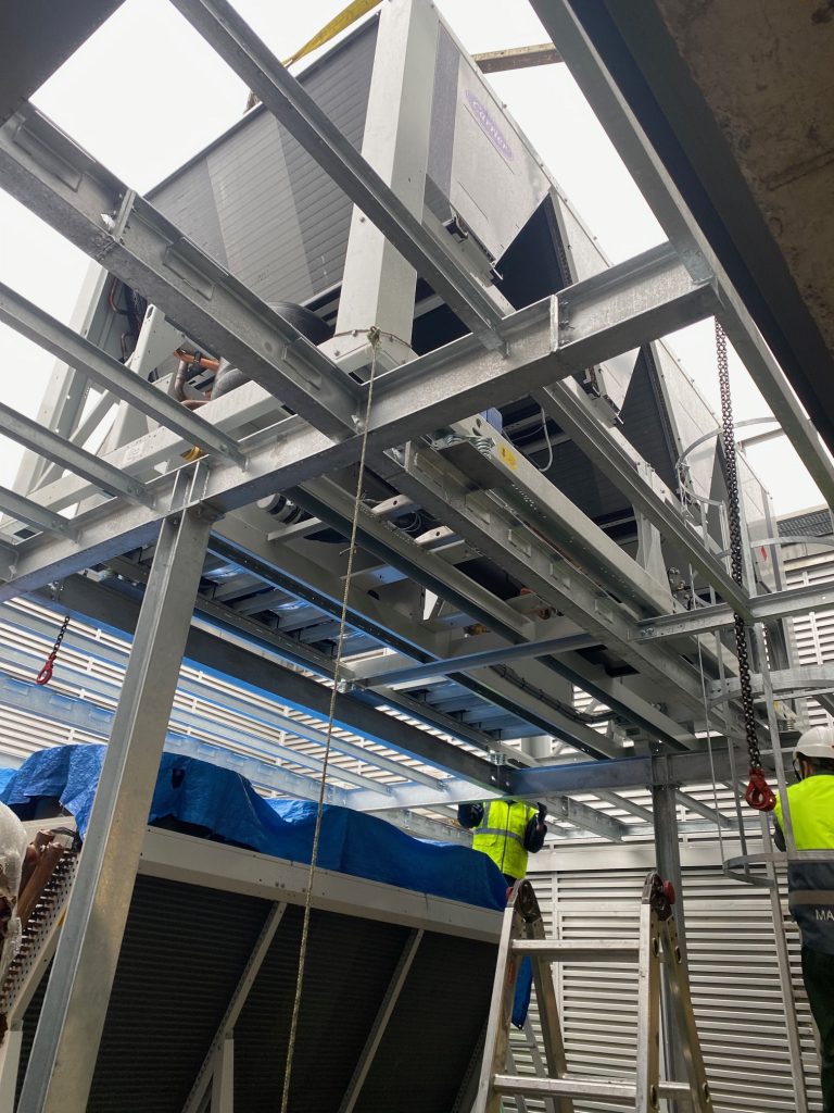 Instalación de climatización industrial en proyecto desarrollado por 987 Ingeniería en León