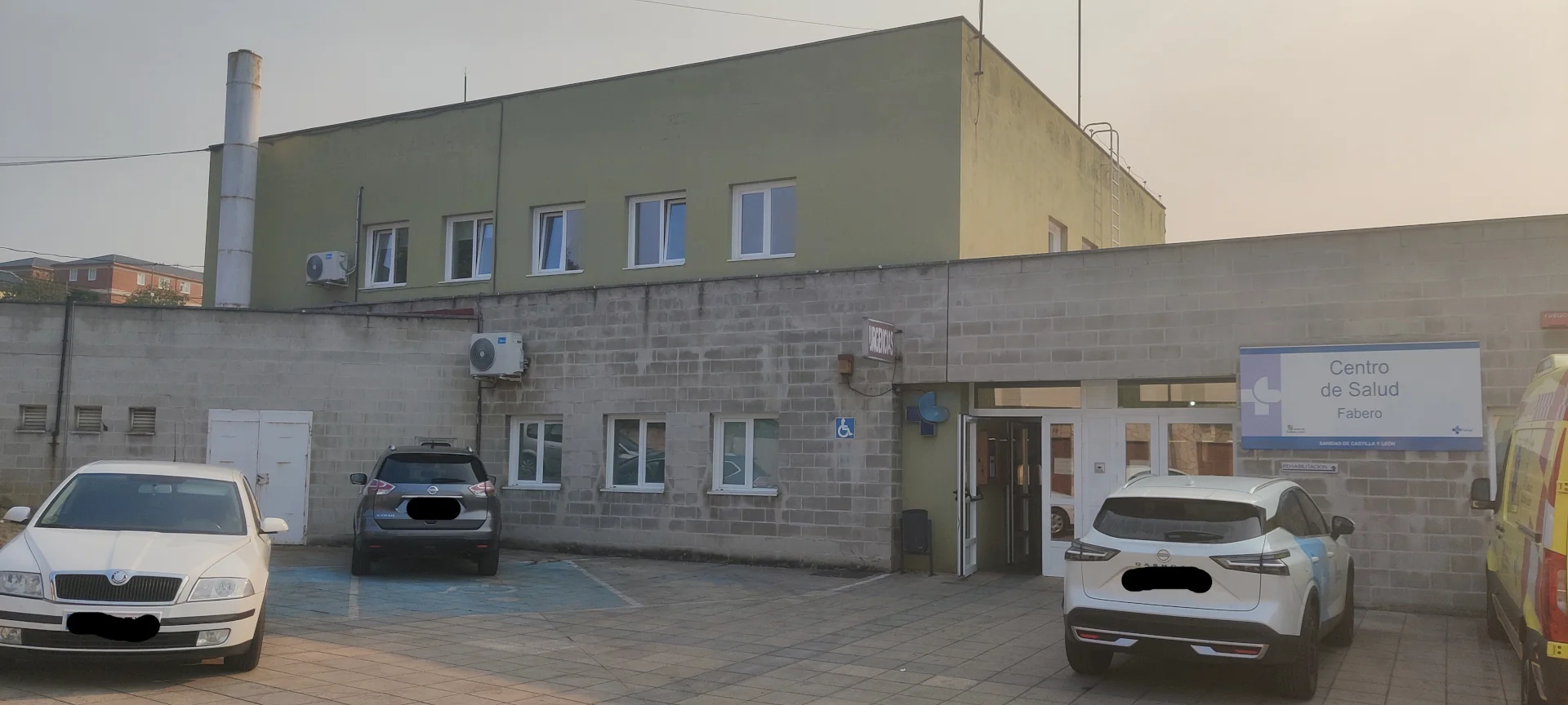 Centro de Salud de Fabero antes de la renovación del sistema de climatización y ACS.