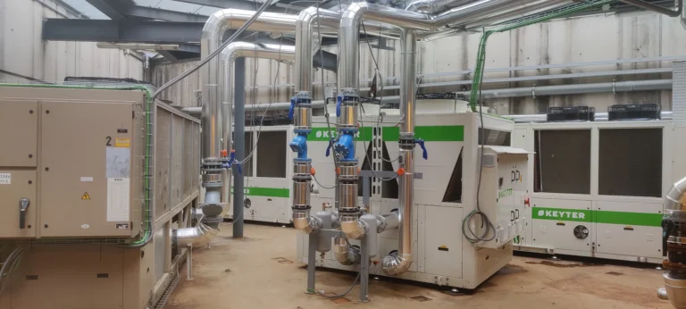 Proyecto de climatización industrial con recuperación de calor residual en Bodegas Protos